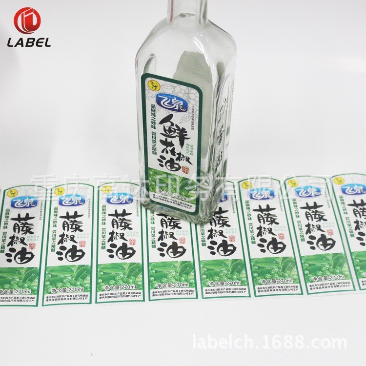 廠家定制印刷卷筒不干膠 防水瓶貼不干膠標(biāo)簽 食品不干膠標(biāo)簽定做