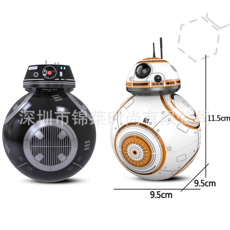 新款 星球大戰BB8雙生子小球遙控機器人智能磁力懸浮兒童玩具
