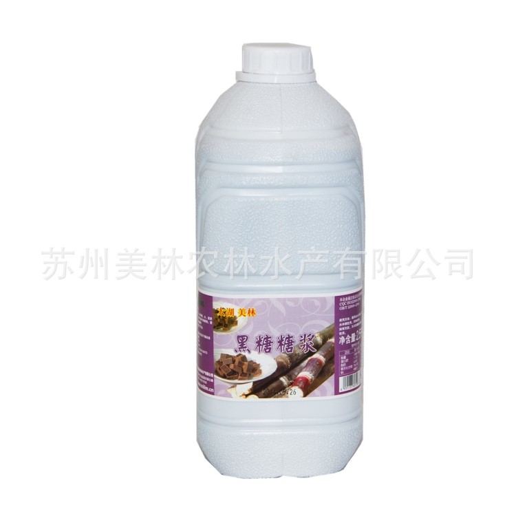 太湖美林黑糖糖漿調(diào)味糖漿2.5kg網(wǎng)紅咖啡奶茶甜品原料廠家直銷