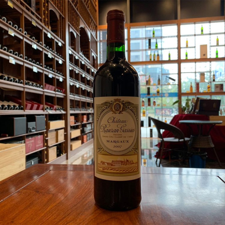 露仙歌干红葡萄酒法国原瓶红酒750ml露仙歌2007年