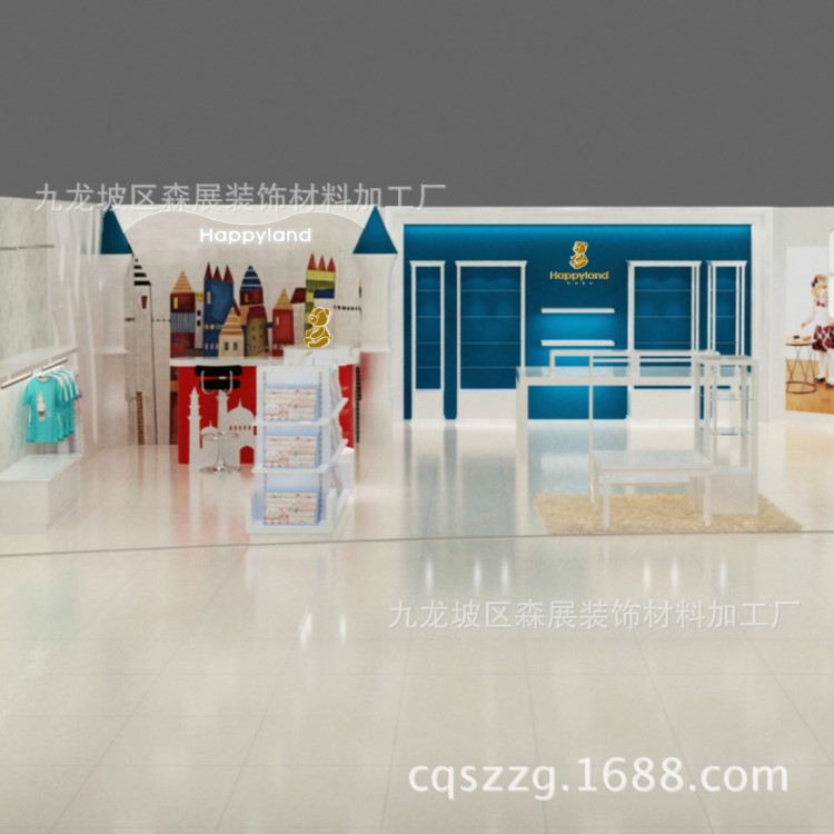 定制精品母嬰店展示柜 亞克力板母嬰店展柜 展示架批發(fā)