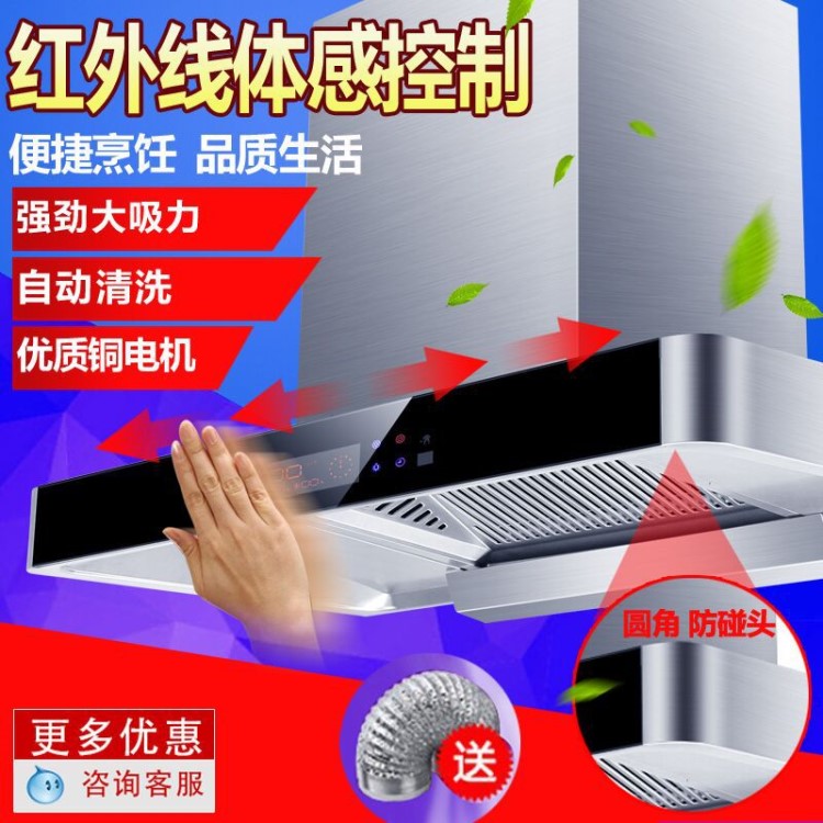 頂吸抽油煙機(jī) 家用大吸力歐式T型吸油煙機(jī) 廠家批發(fā)