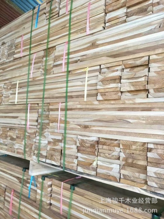 工廠直銷緬甸柚木地板毛坯料 定制加工規格 做地板料 量大優