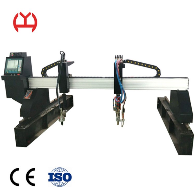 亚鸿工业级中型龙门火焰等离子数控切割机 精细等离子切割机