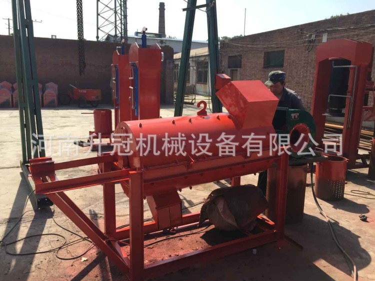 機油濾芯粉碎機 機油濾芯分切機 汽車廢舊機油濾芯破碎