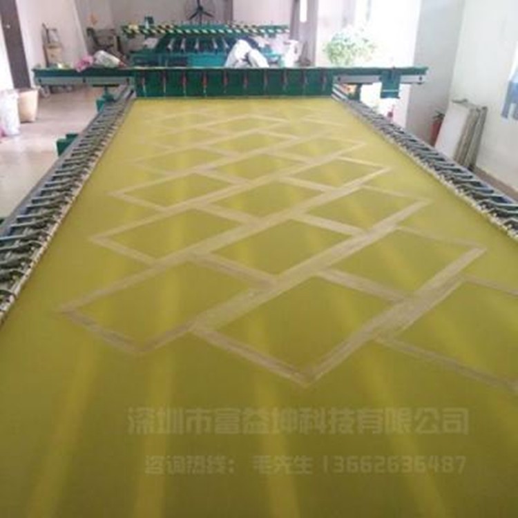 制作走臺絲印網板滑板四色