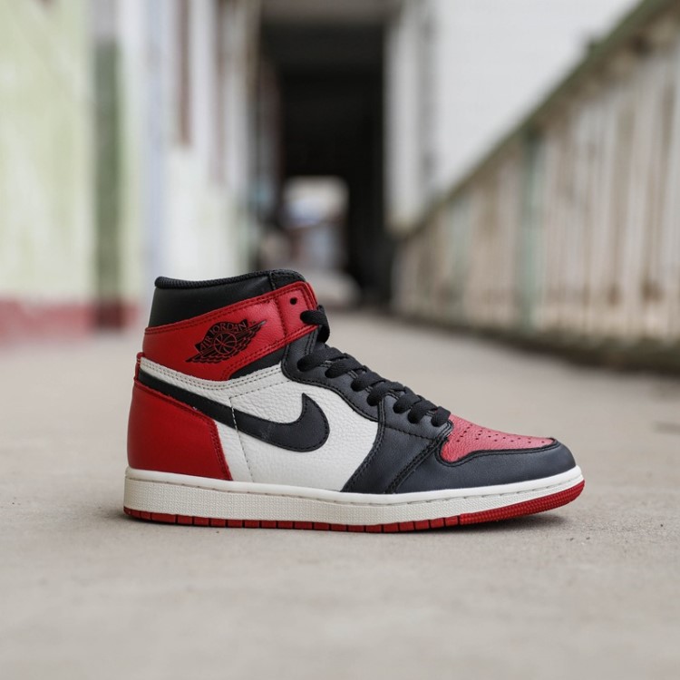 Air jordan1 喬1 AJ1 OG黑紅腳趾高幫籃球鞋555088-610