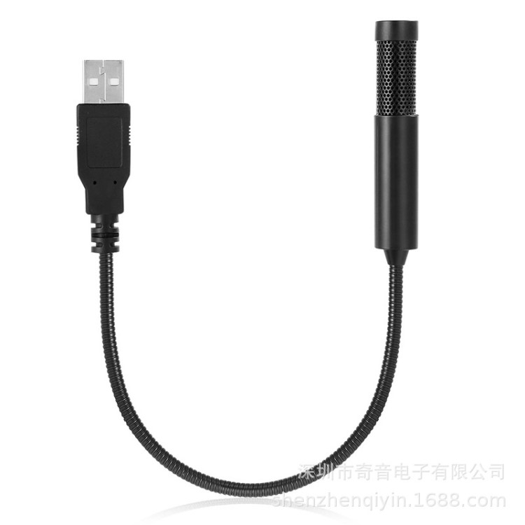 Mini錄音電腦麥克風(fēng) 迷你便攜式電容麥 筆記本USB鵝頸小話筒廠家