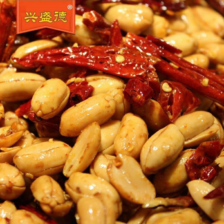 一件代發(fā) 花生米420克/包 堅果炒貨零食 開封特產(chǎn)興盛德麻辣花生