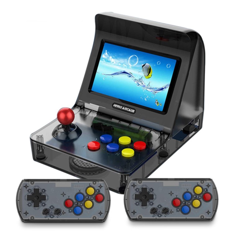 爆款mini迷你街機Retro Arcade掌上GBA游戲機雙人手柄內置3000款