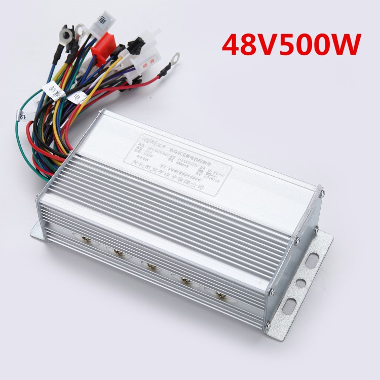 批發(fā)電動車控制器48V500W12管無刷智能雙模兩輪三輪雅迪愛瑪小鳥