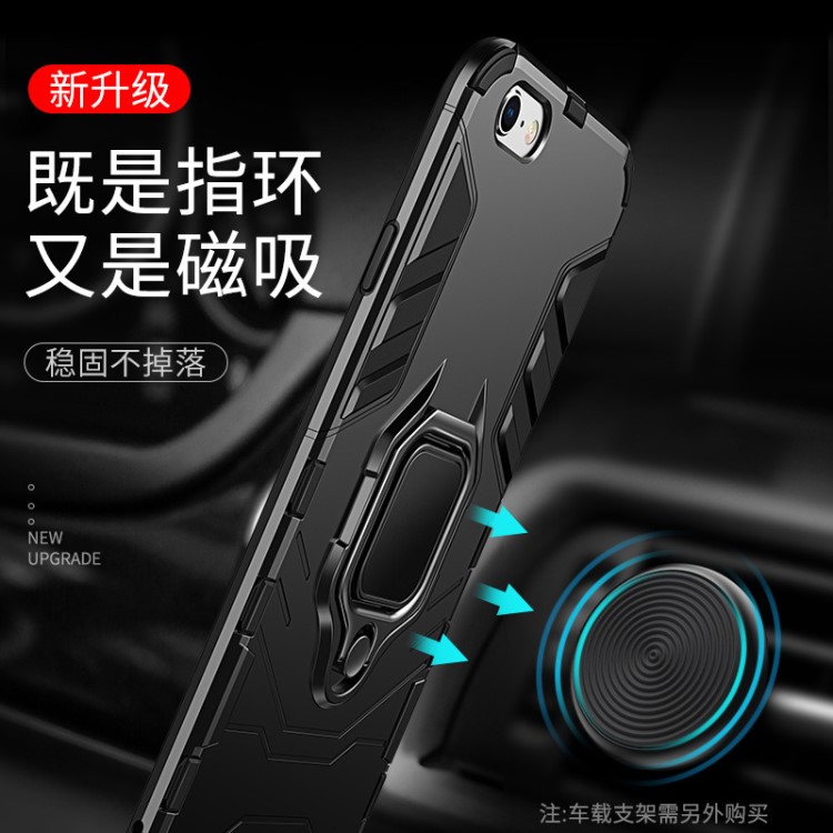 新款OPPOR15Reno手機殼F11Pro鋼鐵俠9S車載磁鐵R17保護套硅膠a3A7