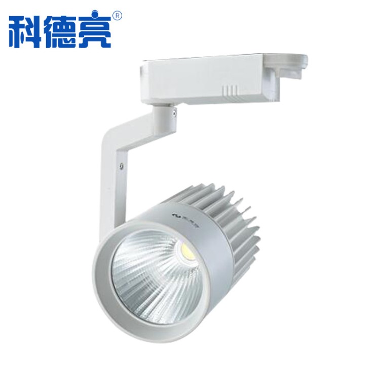 廠家直銷 led軌道射燈12w 20w 30w cob導(dǎo)軌燈led軌道射燈