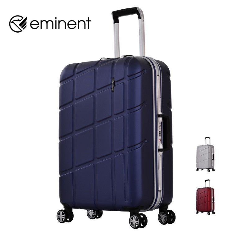 eminent雅士20寸萬向輪登機拉桿箱24寸PC密碼箱子28寸鋁框旅行箱