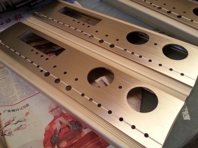 訂做調音設備鋁合金面板、音響鋁合金面板,3U,4U面板