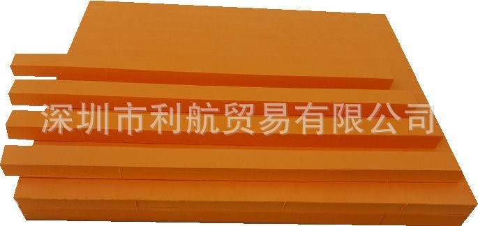 廠家直銷 圓壓圓刀模材料 17MM 橙色海綿條