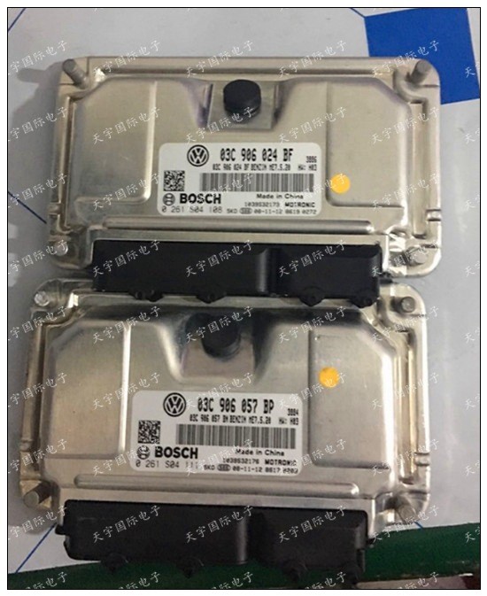 ECU 適用大眾波羅明銳汽車發動機電腦板 03C906057BF 0261201829