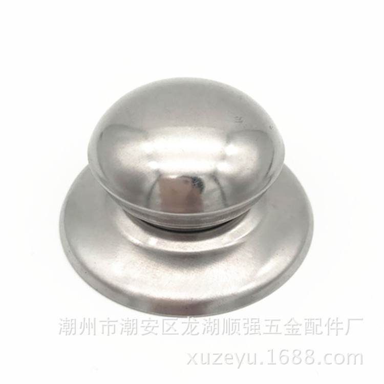 廠家直銷 塑料三劃珠 鍋蓋把手 鍋耳 塑料手柄 不銹鋼頂珠 鍋蓋鈕