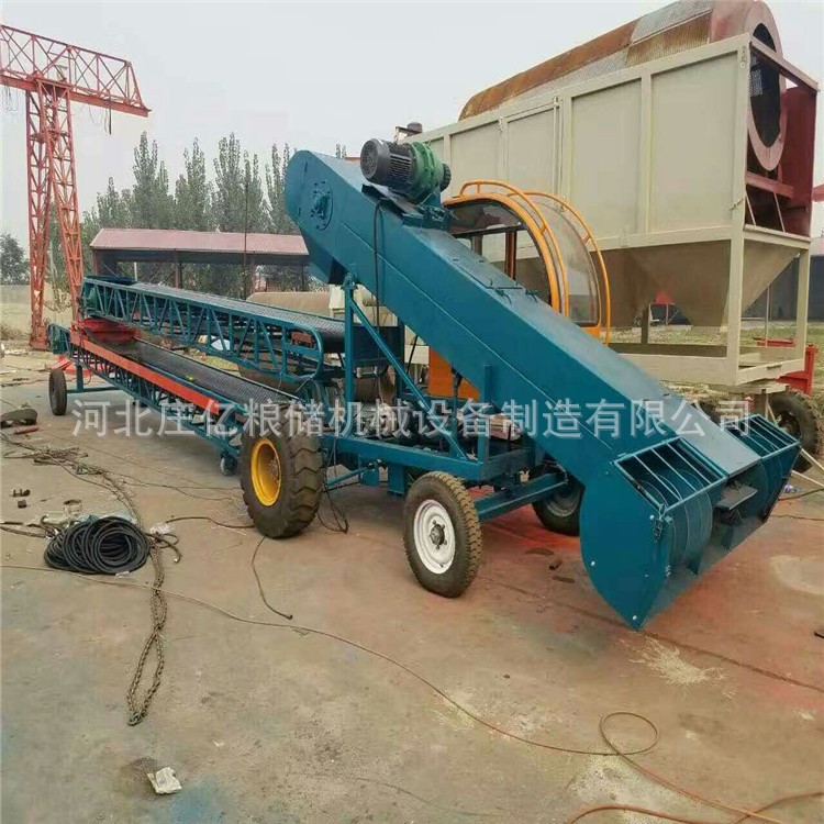 大型全自動遙控伸縮出倉機 全自動遙控扒谷機 新型扒谷機