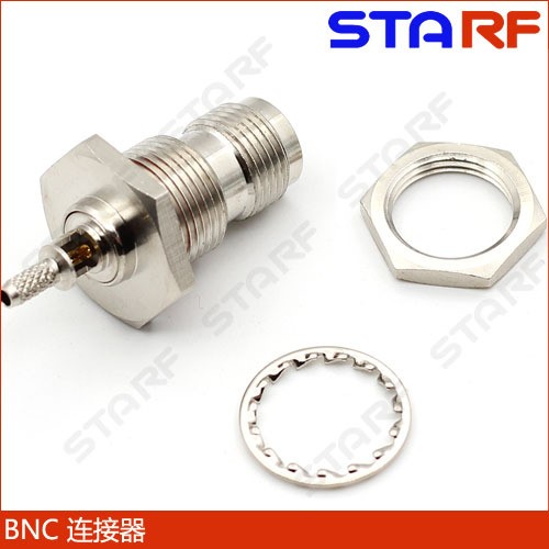 高清板端BNC視頻連接器BNC連接器,k-9075系列柔性中型尺寸跳線(xiàn)