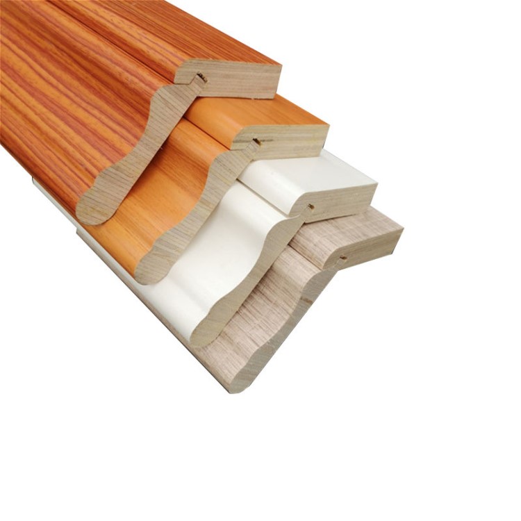 供应商机 建材 木材板材 厂家制造天使白家具木线条 实木顶角木线条