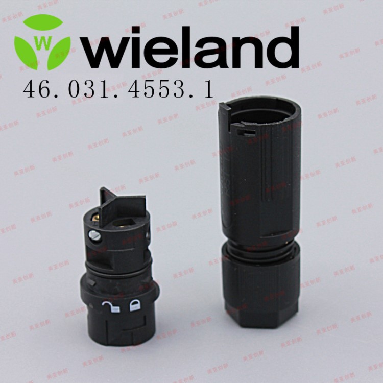 德國(guó)wieland 圓形防水連接器 3Pin 46.031.4553.1原裝現(xiàn)貨