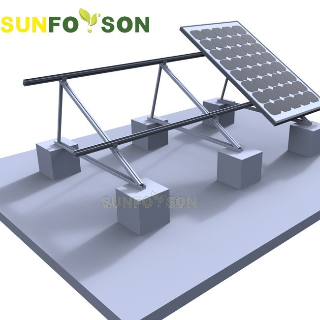 太陽能光伏支架/平屋頂三角形支架/易安裝光伏支架