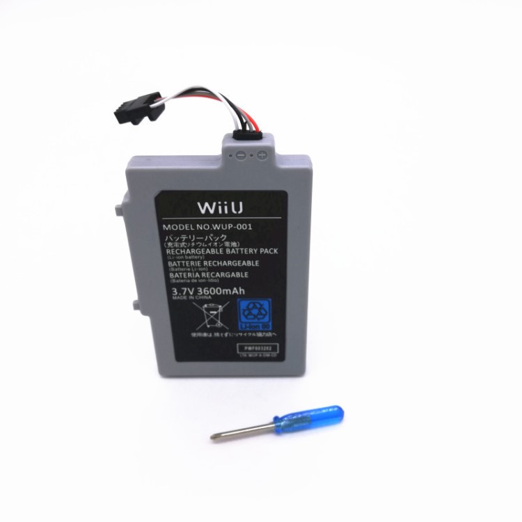 工厂现货供应任天堂wiiu wii u PAD游戏机wup-012 3600mah电池