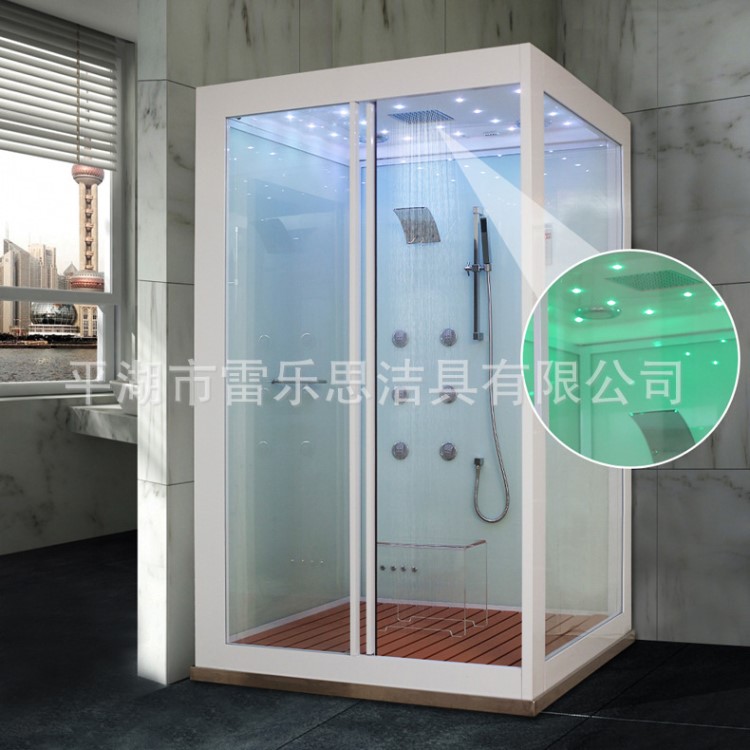 廠家直銷 集成整體淋浴房沐浴房 集成衛(wèi)生間 帶底盤淋浴房