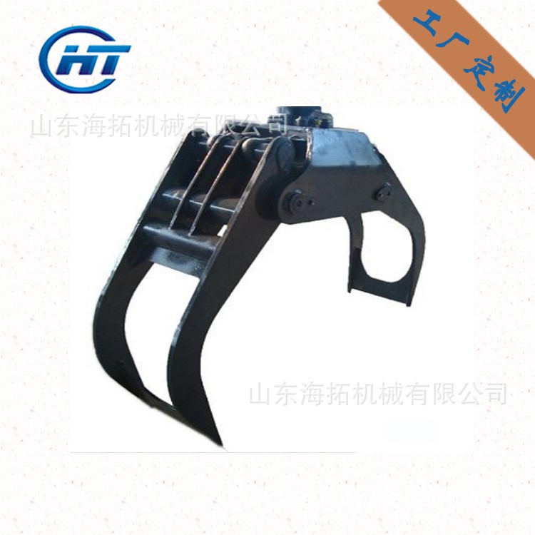 供應各種型號甘蔗抓斗 挖掘機配件抓石斗 二齒五齒七齒抓斗可定制