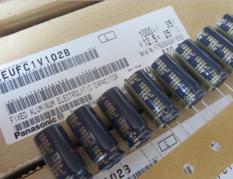 日本松下電解電容 35V1000UF 13x25 FC高頻低阻 金字音頻音響功放