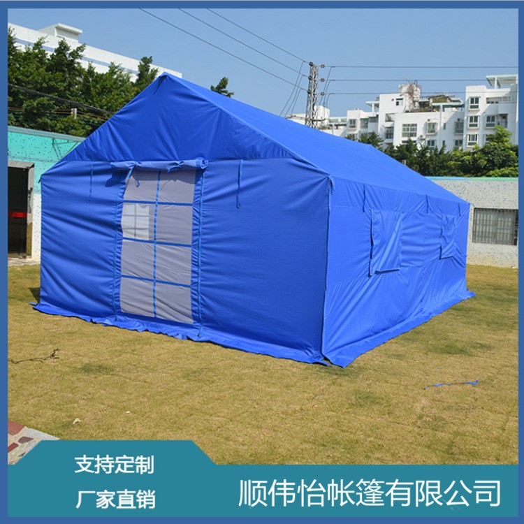 加厚棉帳篷施工工程工地救災(zāi)帆布戶外防雨軍民用保冬暖夏涼