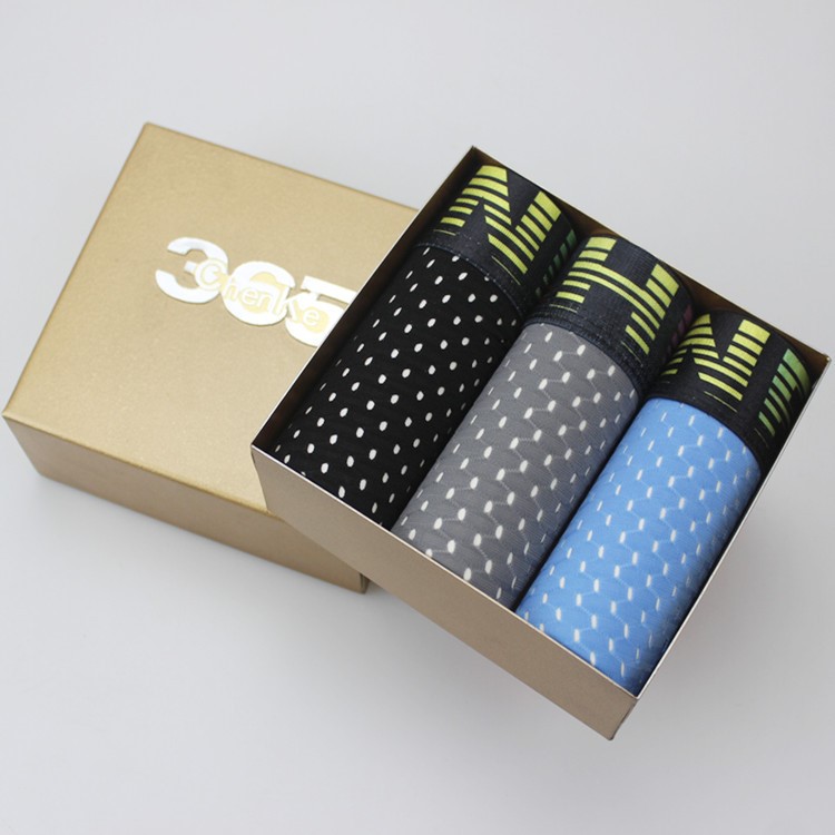 廠家直銷 男士彩邊網眼透氣平角內褲 一件代發內褲招代理