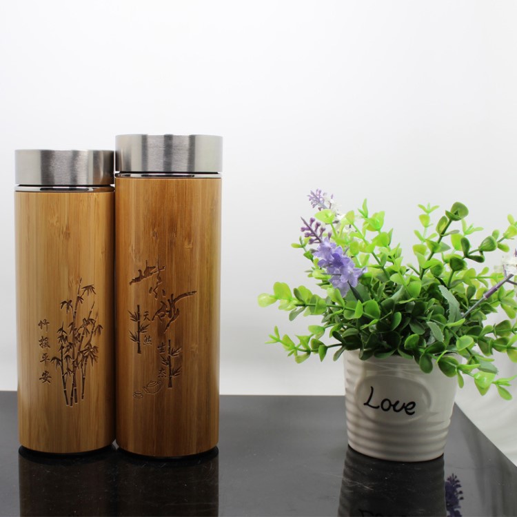 廠家直銷不銹鋼內(nèi)膽 陶瓷內(nèi)膽，紫砂內(nèi)膽，真空竹子杯 竹杯禮品杯