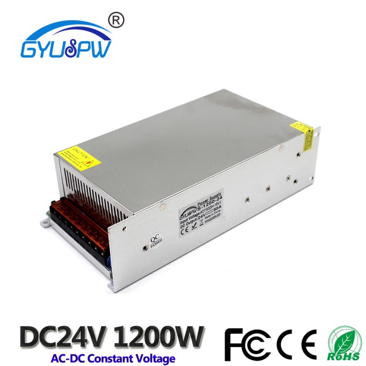 DC24V1200W直流電源 24V600W穩(wěn)壓電源 200W變壓器 400W轉換器驅動