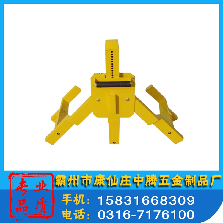三叉型加厚防撞車輪鎖 巨型大貨車車輪鎖 堅(jiān)固盤式輪胎鎖 車位鎖