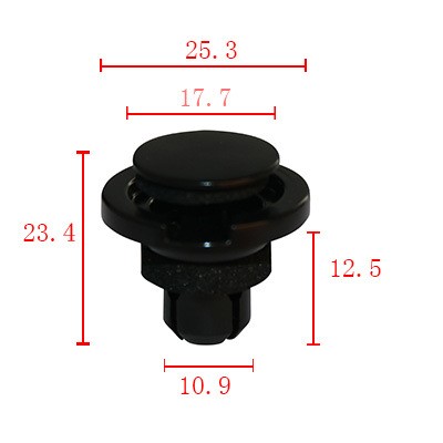 塑料鉚釘汽車卡扣尼龍汽車卡扣斯巴魯裙邊護板外飾版卡扣MCH1720