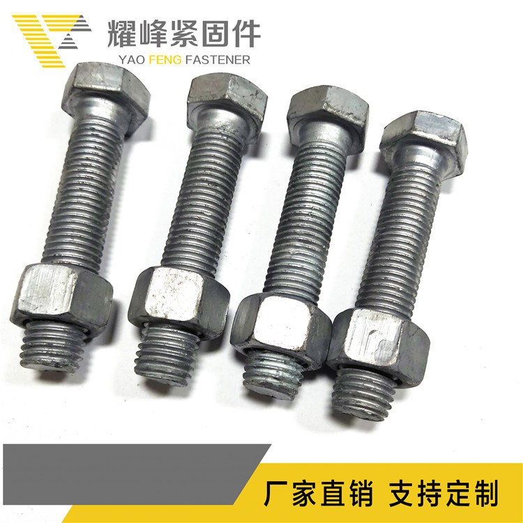 廠家生產(chǎn)直銷熱鍍鋅螺栓 熱鍍鋅鐵塔栓 電力金具螺栓 防盜螺栓