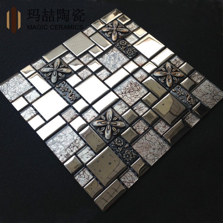 廠家供應(yīng)自貼背景墻馬賽克 金屬鋁塑板 KTV酒店會(huì)所墻面裝飾