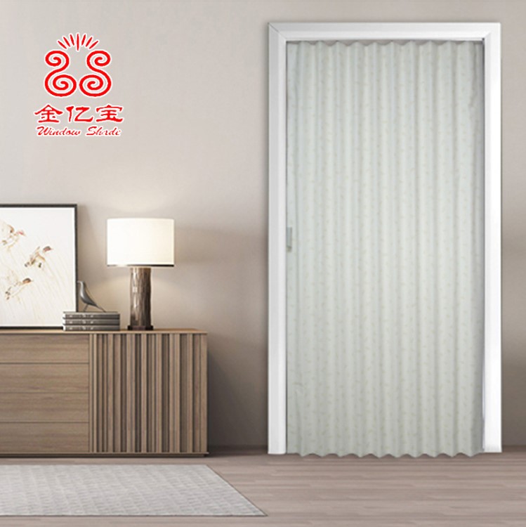 金億寶PVC折疊門室內隔斷推拉門衛生間廚房客廳衣帽間移動門定制