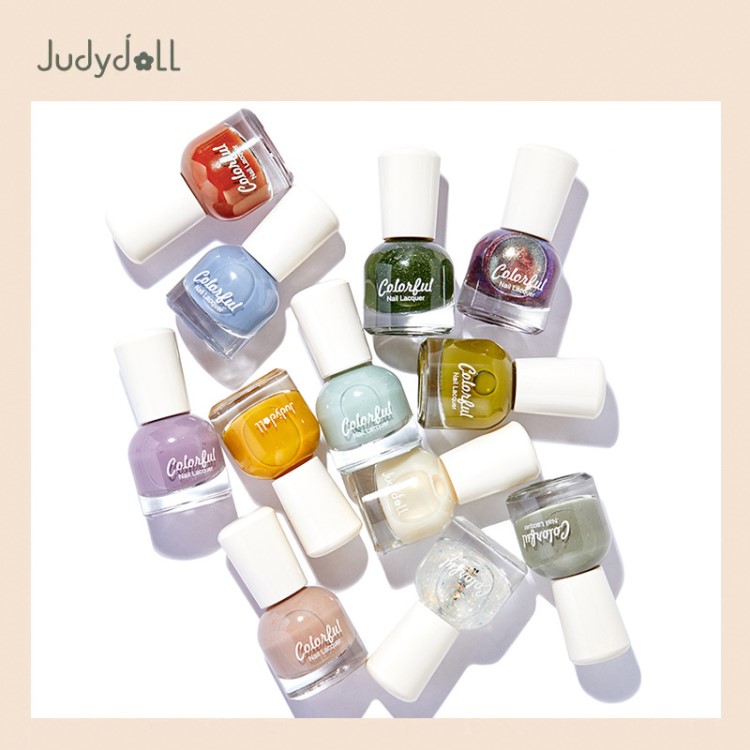 Judydoll橘朵指甲油 亮甲油夏日芥末 顯白 學(xué)生持久易卸 健康無毒