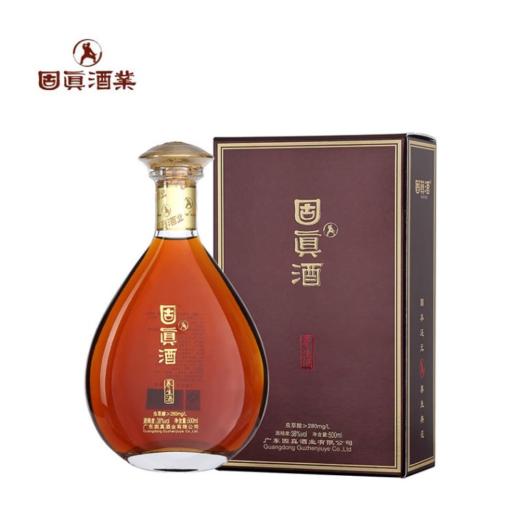 固真廠家直銷養(yǎng)生酒招商代理商務(wù)酒500ml清香型植物類露酒