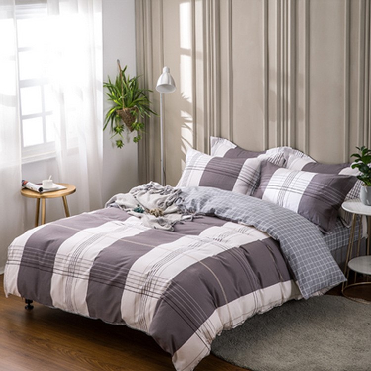 厂家供应日用家居床上用品三件套 欧美风家纺三件套床上用品现货