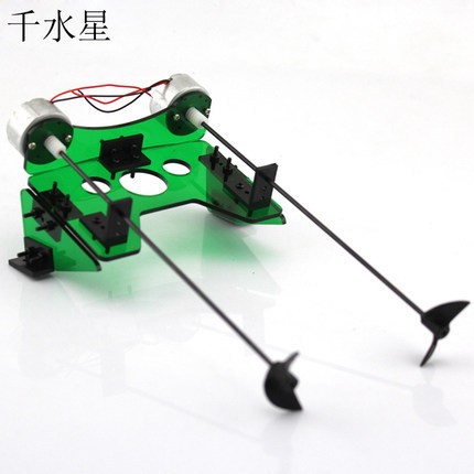 boat3船模塊 diy科技模型制作diy手工材料創客教育 steam課程材料