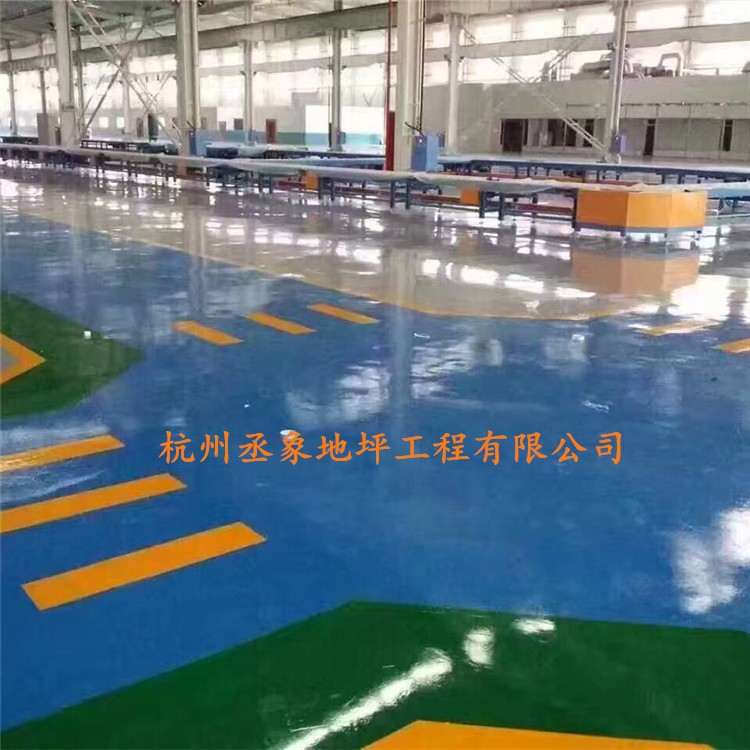 三明福州防塵地板漆，硬化耐磨環氧樹脂漆，防靜電綠色地坪漆施工