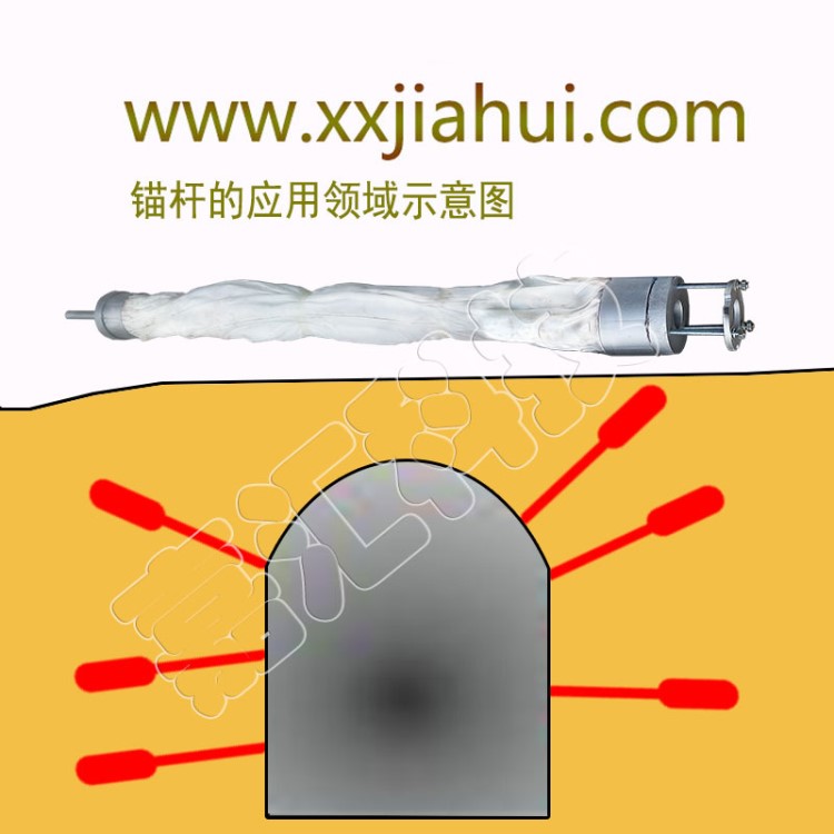 煤礦巷道支護(hù) 錨固一體化雙囊式擴(kuò)體錨桿應(yīng)用廣泛 質(zhì)量性比高