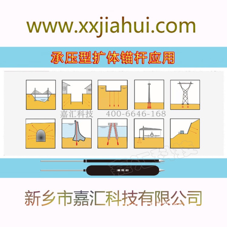 防護山體滑坡泥石流嘉匯帶骨架囊式擴體錨桿支護 實用專利