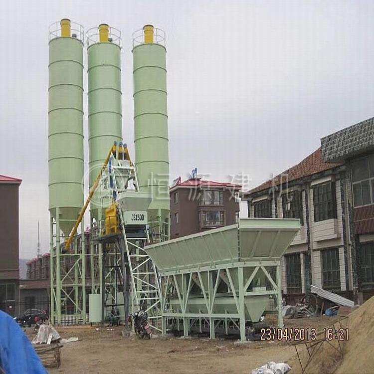 河南恒源建機濕拌砂漿攪拌站hzs75 混凝土攪拌站 現貨銷售