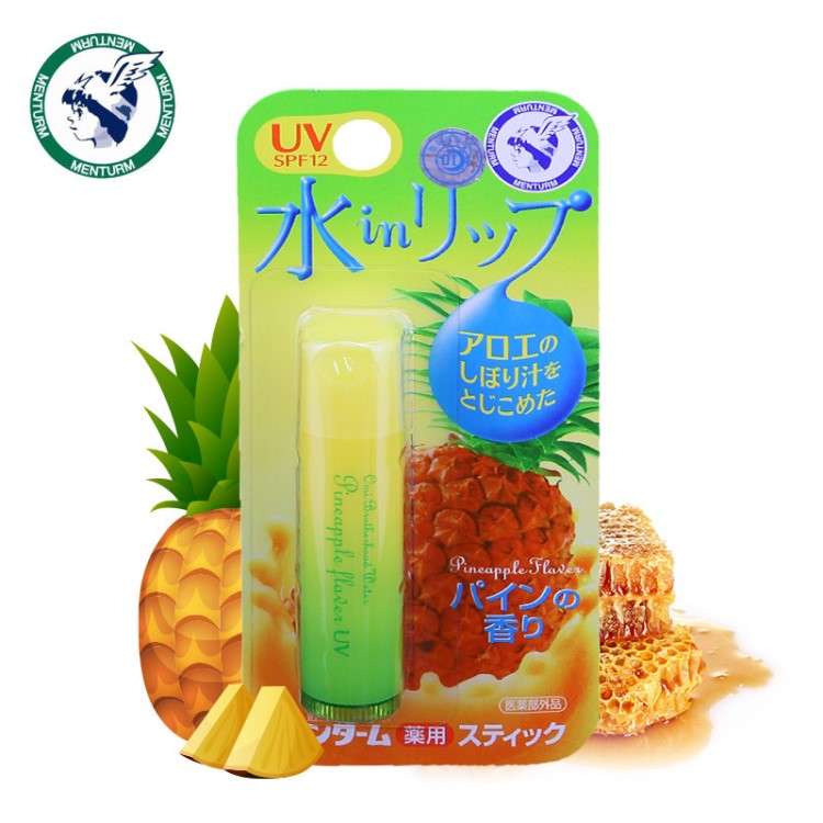 潤唇膏 日本個(gè)護(hù)代理 近江蔓莎 水份菠蘿潤唇膏 5.2g