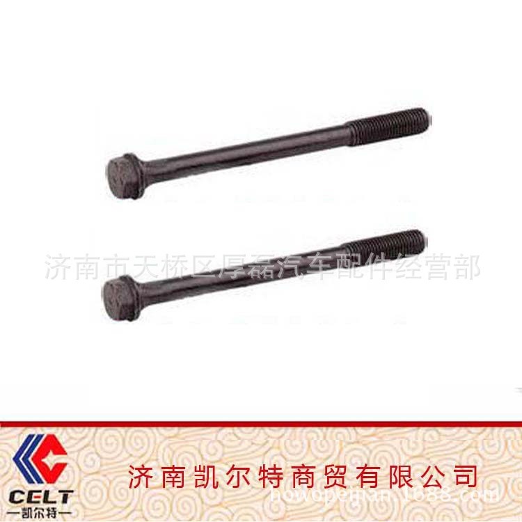供應重汽配件斯太爾 CELT 豪沃  北奔前鋼板中心螺栓 底盤件